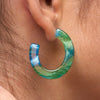 CELLULOSE ACETATE EARRINGS - NOGU.studio